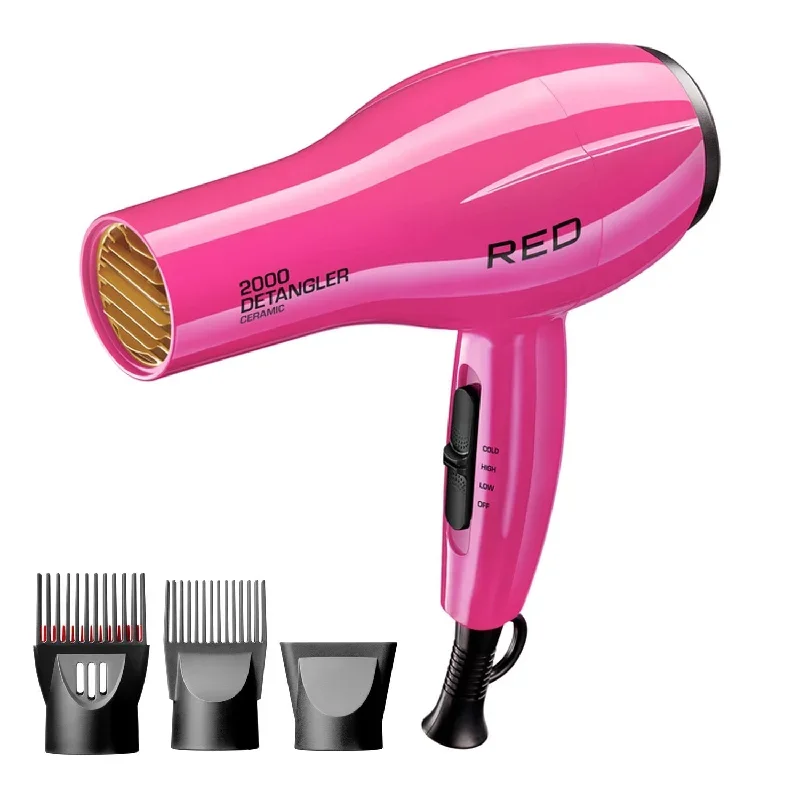 Red 2000 Ceramic Detangle Dryer