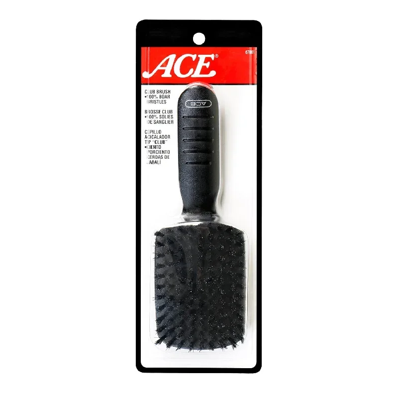 Ace 100% Boar Bristles Club Brush