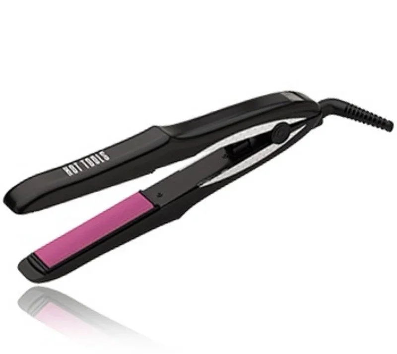 HOT TOOLS NANO CERAMIC VIBRATING FLAT IRON 1 INCH