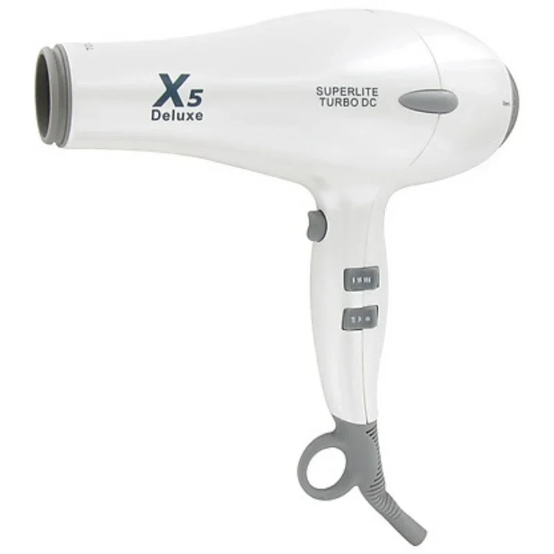 X5 SUPERLITE TURBO DC TOURMALINE AND IONIC DELUXE PROFESSIONAL HAIR DRYER