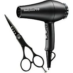 Babyliss Pro Special Edition Studded Hair Dryer with Matching Shears