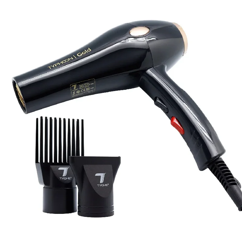 Tyche 1950 Typhoon Gold Hair Dryer