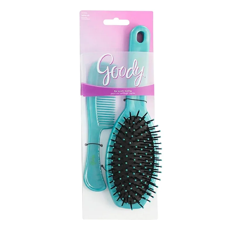 Goody Styling Quick Styling Cushion Brush & Comb Set