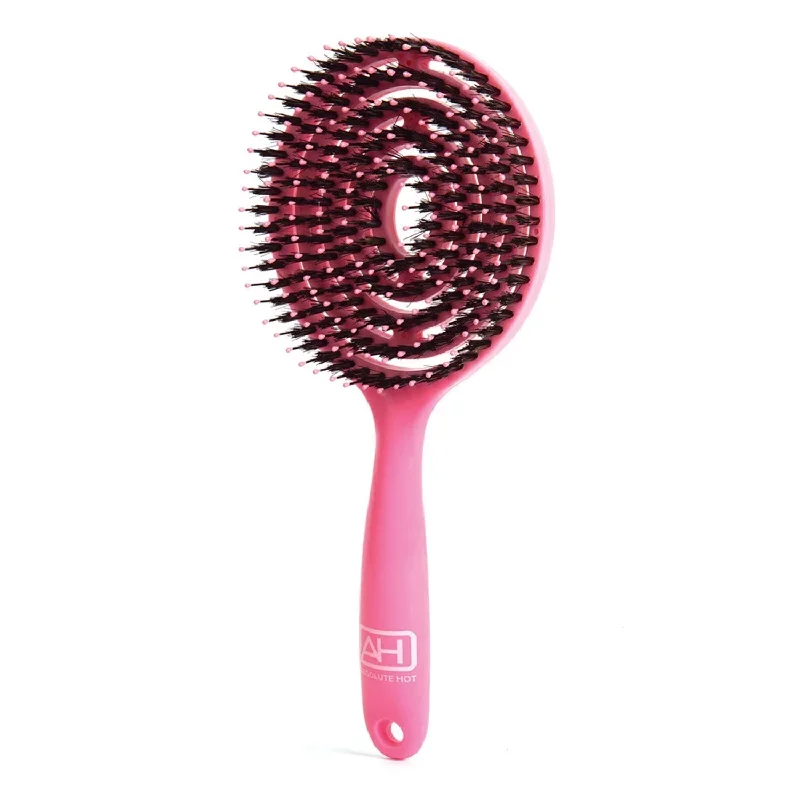 Absolute Hot 360FLX 100% Real Boar Bristle Detangling Brush