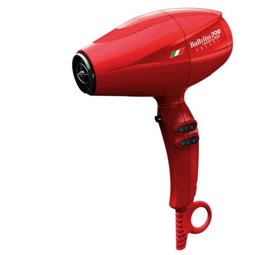 Babyliss Pro Nano Titanium Volare V2 Mid-Size Hair Dryer Red