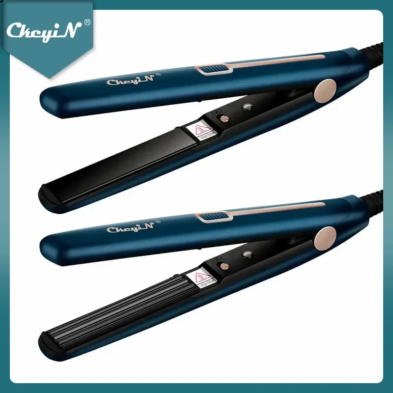 CkeyiN Automatic Hair Curler Corrugated Flat Iron Curling Irons Professional Straightener Curly Iron Tongs Hair Waver Crimpers