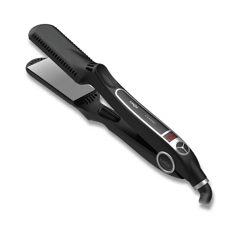 Classic Silver Titanium Flat Iron 1.5