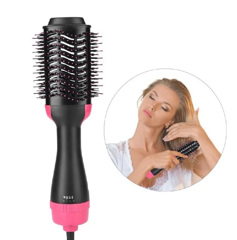 EliNat Electric Hair Dryer Comb Multifunctional Comb Straightener Hair Curling