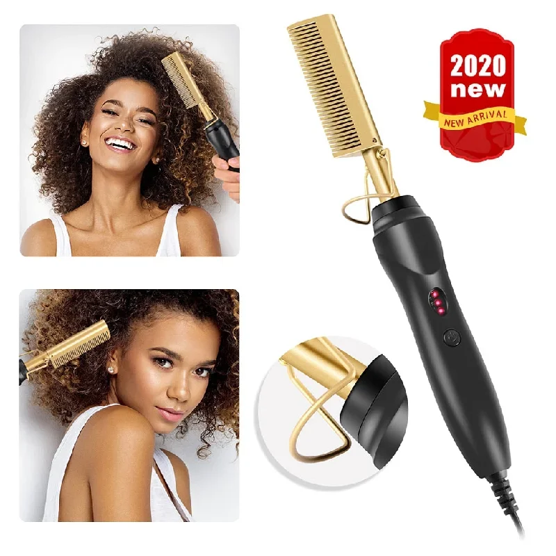 Flat Irons Straightening  Hair Brush