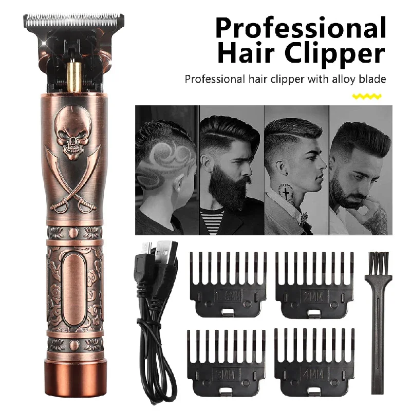 hiena-professional-hair-clippers-for-men-with-rechargeable-and-durable-battery-replaceable-limit-comb-professional-trimmer-haircut-kit-1