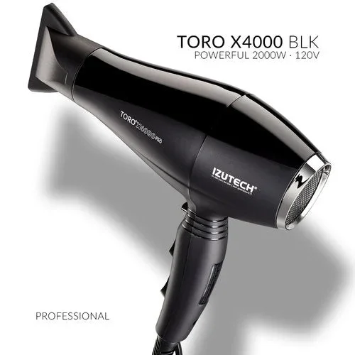 Izutech Toro X4000 Pro Hair Dryer-black