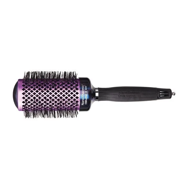 Olivia Garden Nano Thermic Plaid Collection 2 1/8” Round Brush