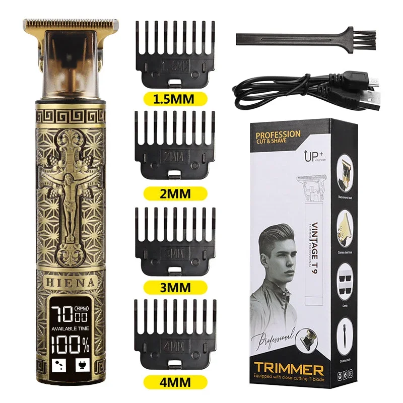 professional-lcd-hair-clipper-for-men-rechargeable-hair-trimmer-machine-oem-power-time-charging-electric-clipper-vintage-t9