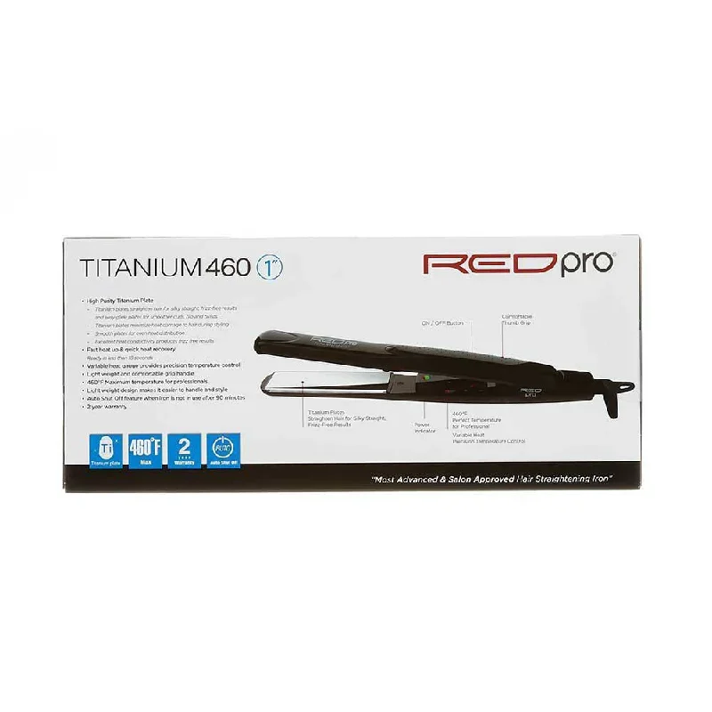 RED PRO TITANIUM FLAT IRON