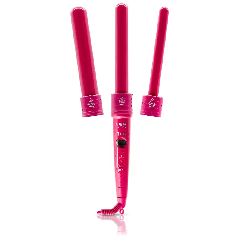 Trio 3-in-1 Interchangeable Professional Tourmaline-Infused Ceramic Curling Set