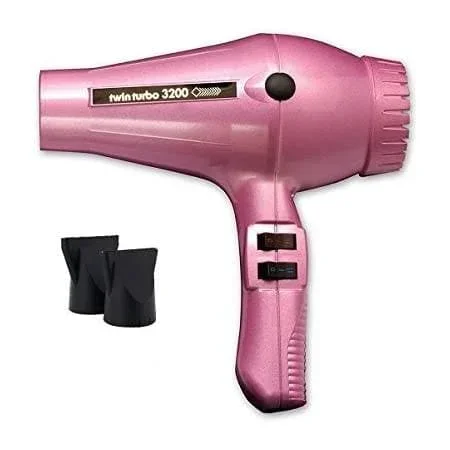 Turbo Power No. 330 Twin Turbo 3800 Dryer Ionic Ceramic - Pink