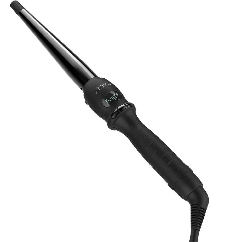 The Twirl Conical Curling Wand with .5-1 Tourmaline Ceramic Barrel