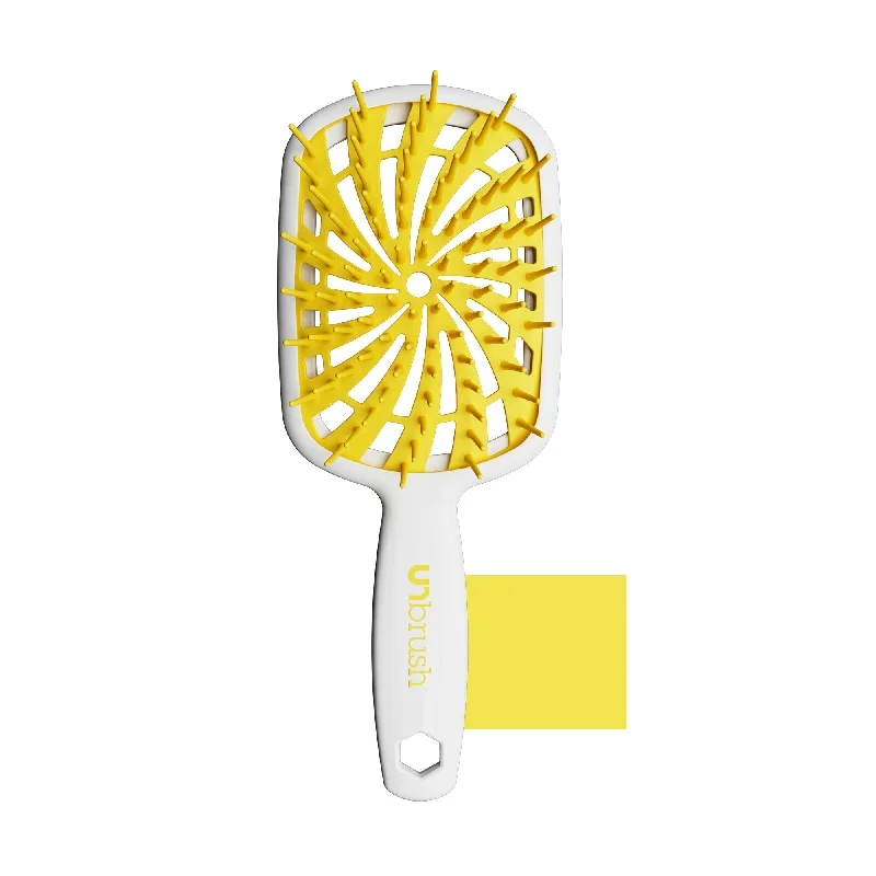 UNbrush Detangling Hair Brush Plus - Lemon Drop