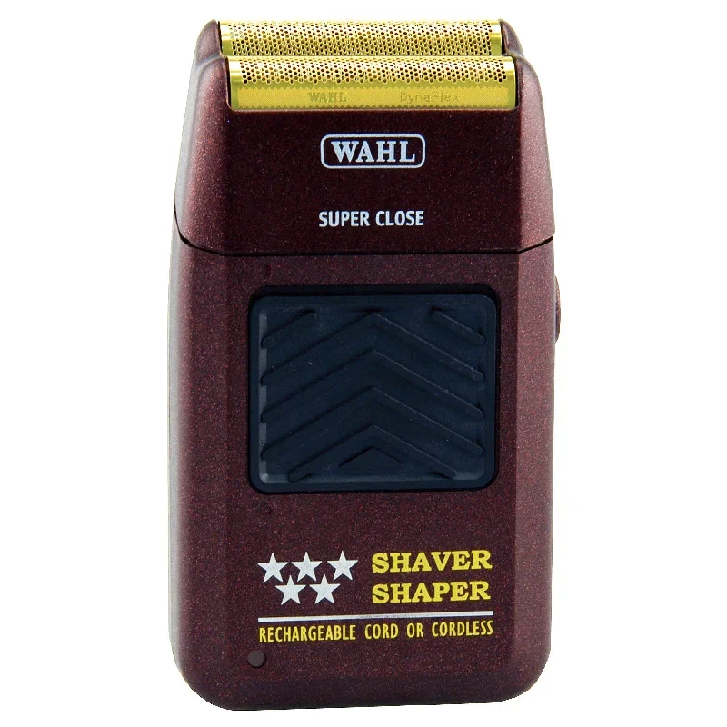 Wahl 5 Star Cordless Shaver 8061-100 Bump Free Anti-Allergic Gold Foil