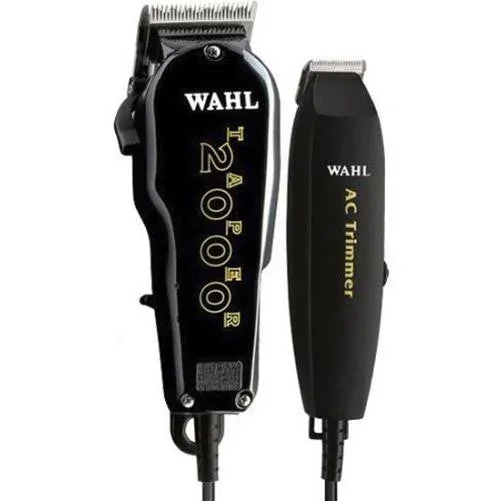 Wahl Essentials Combo Taper 2000 Hair Clipper + AC Trimmer 8329