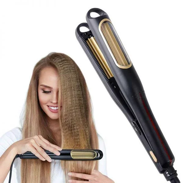 Zig Hair straightener for zig zag waves